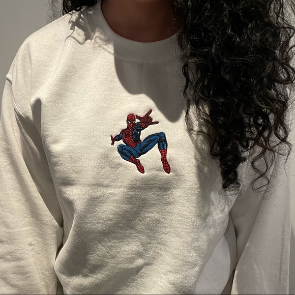 Spider-Man Embroidered crewneck - Picture 1 of 4